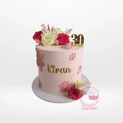 The Cravery's 30th Birthday Cake – A bespoke creation from Cravery's cake shop Walsall.