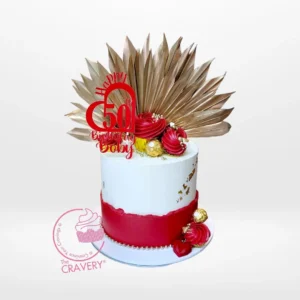 Order a 50th Birthday Cake for Him from best bakery Birmingham to celebrate his special milestone. 50th Birthday Cake for Him from best bakery Birmingham – A refined and flavorful celebration cake.
