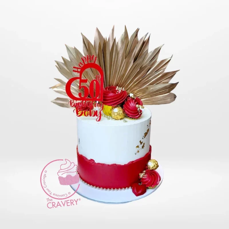 Order a 50th Birthday Cake for Him from best bakery Birmingham to celebrate his special milestone. 50th Birthday Cake for Him from best bakery Birmingham – A refined and flavorful celebration cake.
