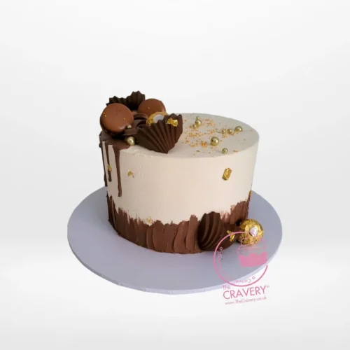 A Chocolate Cake from Cravery's cake shop Birmingham – A luxurious, indulgent dessert perfect for any occasion.