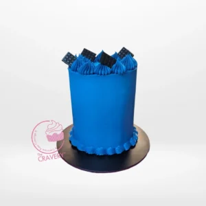 A Simple Cake – Elegant vanilla cake for celebrations in Birmingham. A Simple Cake – A simple and elegant cake with buttercream frosting, perfect for celebrations in Birmingham.