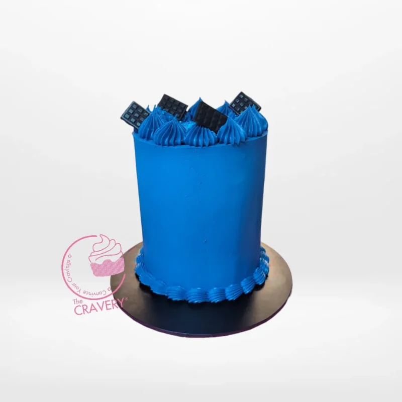 A Simple Cake – Elegant vanilla cake for celebrations in Birmingham. A Simple Cake – A simple and elegant cake with buttercream frosting, perfect for celebrations in Birmingham.