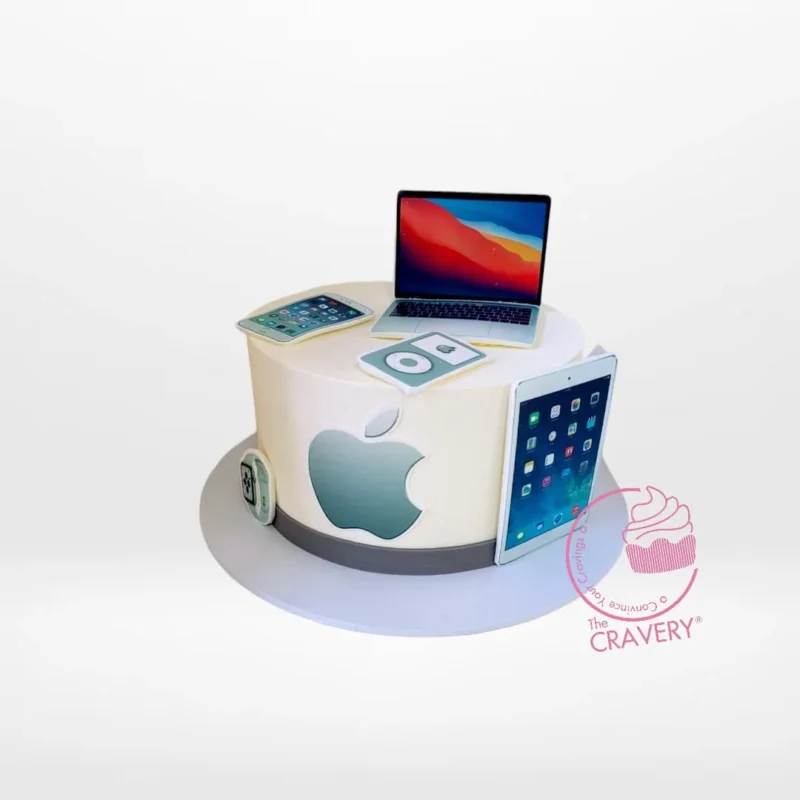 Apple Cake, Cravery’s cake Walsall Apple Cake inspired by Apple brand from Cravery’s cake Walsall