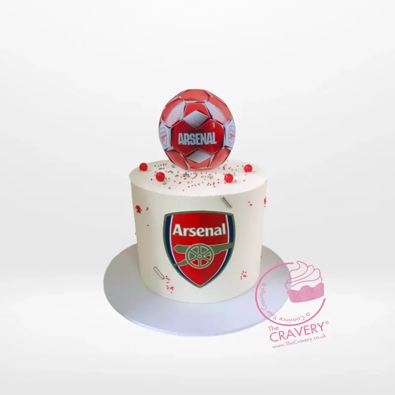Arsenal Birthday Cake – Football-themed cake for fans in Birmingham. Arsenal Birthday Cake – A striking cake with Arsenal FC decor, perfect for Birmingham parties.