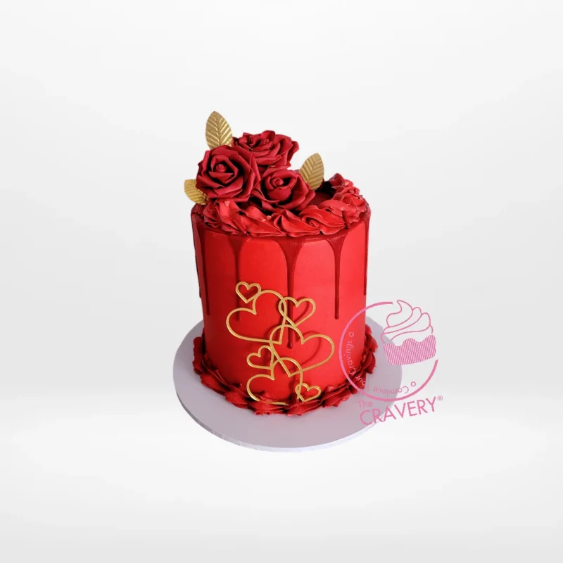 Birthday Cake for Women, The Cravery Cakes Delivered Birmingham Birthday Cake for Women by The Cravery elegant handcrafted celebration cake available for cakes delivered in Birmingham.