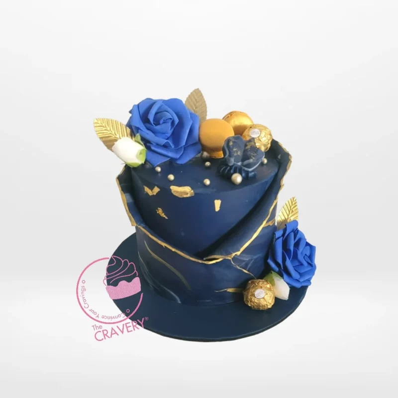 Order a Birthday Cake Marble from Cravery's birthday cakes delivered Birmingham service for a luxurious celebration. Birthday Cake Marble from Cravery's birthday cakes delivered Birmingham service – An elegant cake filled with flavor.