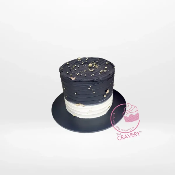 Black and White Cake from Cake Shop Handsworth