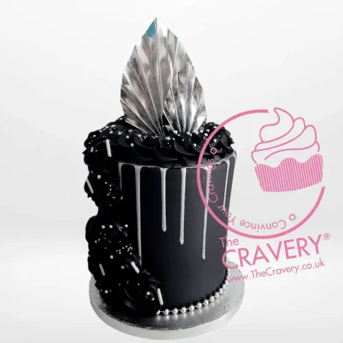 Black Cack from Cravery’s cake artist Solihull