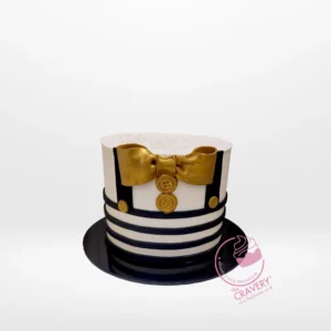 Bow Cake – Custom celebration cake for events in Birmingham. Bow Cake – A custom creation with an elegant fondant bow, perfect for special occasions, available at our cake shop Birmingham.