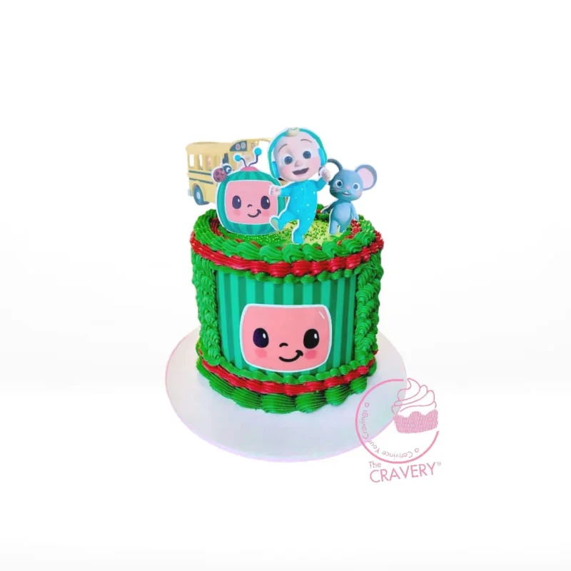 Order a Cake Cocomelon Cake from cake Birmingham for a joyful celebration. Cake Cocomelon Cake from cake Birmingham – A vibrant celebration treat.