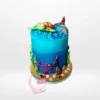 Cake Under the Sea by The Cravery, handcrafted ocean-themed celebration cake from our cake shop in Solihull.