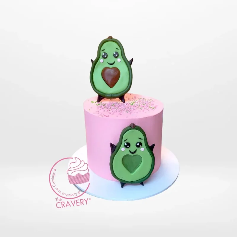 Order Cake with Avocado from Cravery Cake Birmingham and surprise your guests with a unique and delicious cake. Cake with Avocado from Cravery Cake Birmingham – A unique and indulgent treat for your celebration.