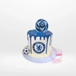 Chelsea Birthday Cake, Cravery’s cake makers Solihull Chelsea Birthday Cake from Cravery’s cake makers Solihull
