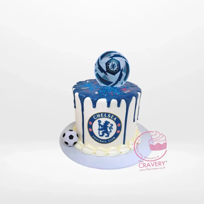 Chelsea Birthday Cake, Cravery’s cake makers Solihull Chelsea Birthday Cake from Cravery’s cake makers Solihull