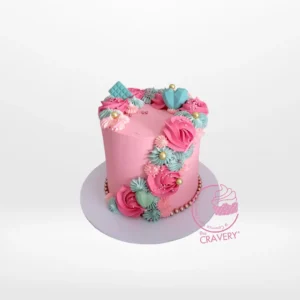 Chocolate Swirl Cake | Birthday Cake Delivery Birmingham Chocolate Swirl Cake with marbled buttercream from Cravery's Birthday Cake Delivery Birmingham