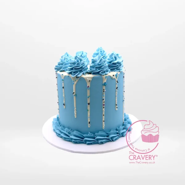Cloud Cakes by The Cravery, dreamy handcrafted celebration cake from our cake shop in Great Barr.