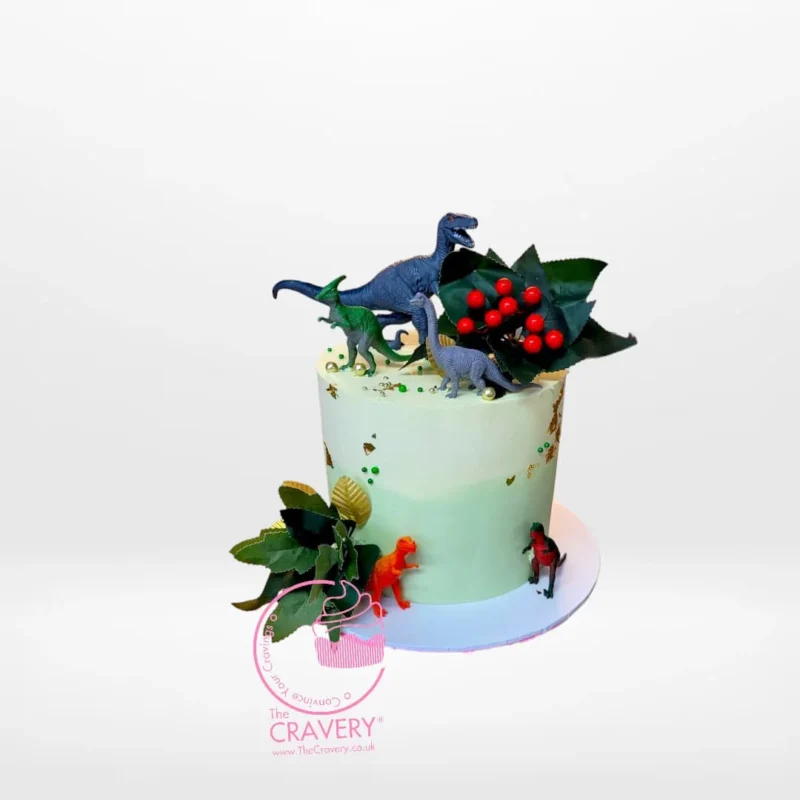 Dinosaur Cakes | Cake Delivery Birmingham, The Cravery Dinosaur Cakes with themed decorations, cake delivery in Birmingham