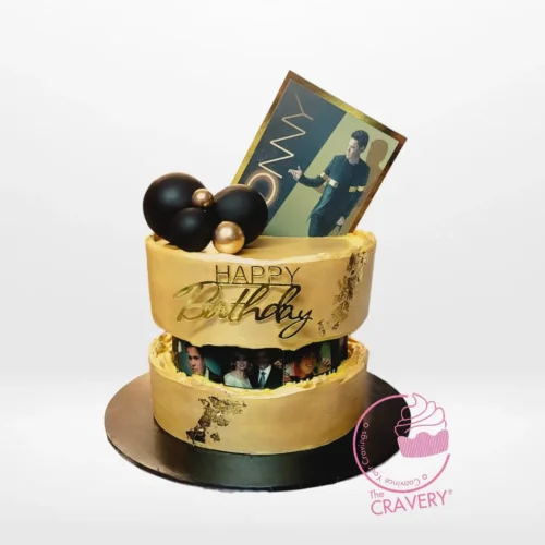 Donny Osmond Cake – A custom cake inspired by the legendary entertainer, perfect for celebrations in Solihull.