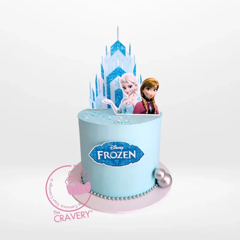 Order an Elsa Birthday Cake from Cravery's cake makers Birmingham for a magical Frozen-themed birthday celebration. Elsa Birthday Cake from Cravery's cake makers Birmingham – A magical Frozen-themed celebration treat.
