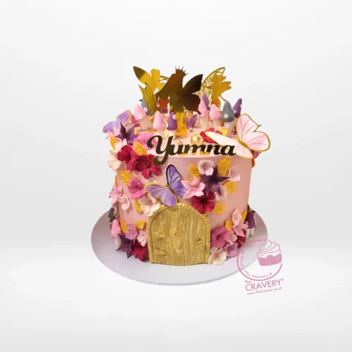 A Fairy Cake by The Cravery, handcrafted magical cake by expert cake artist in Solihull.