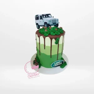 Get Green Drip Cake from Birthday Cake Shop Birmingham