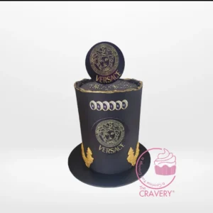 Happy Birthday Versace Cake, Cravery’s best bakery Birmingham Happy Birthday Versace Cake from Cravery’s best bakery Birmingham