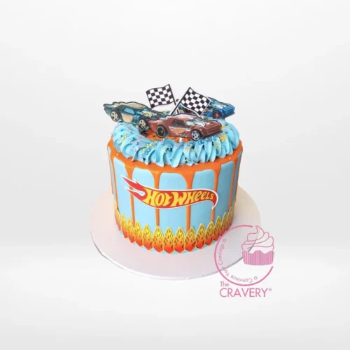 Hot Wheel Cake from Cravery’s birthday cakes Solihull
