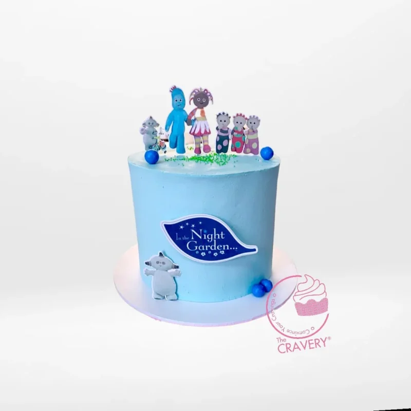 In the Night Garden Birthday Cake with cake delivery Birmingham – magical children's celebration cake.