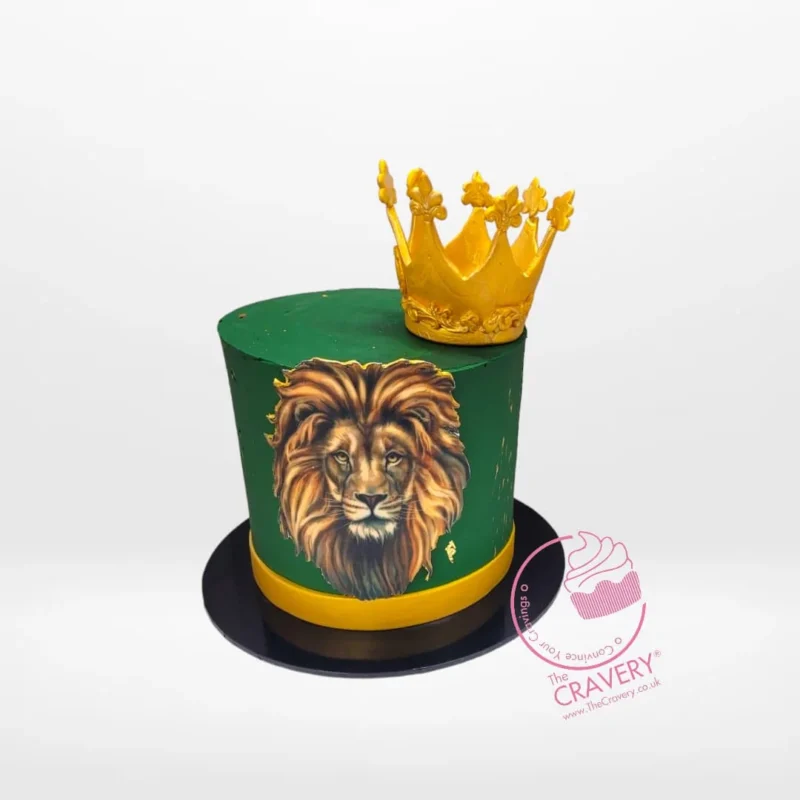 Lion Birthday Cake – Custom birthday cake for celebrations in Birmingham. Lion Birthday Cake – A majestic lion cake perfect for birthdays, available at our cake shop Birmingham.