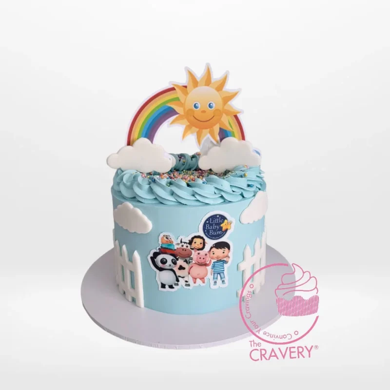 Little Baby Bum Cake, Cravery’s best cake shop Birmingham Little Baby Bum Cake from Cravery’s best cake shop Birmingham