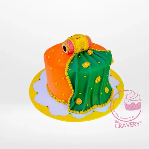 Mehndi Cake from Cake Shop Solihull – A perfect combination of culture and indulgence for your celebration.