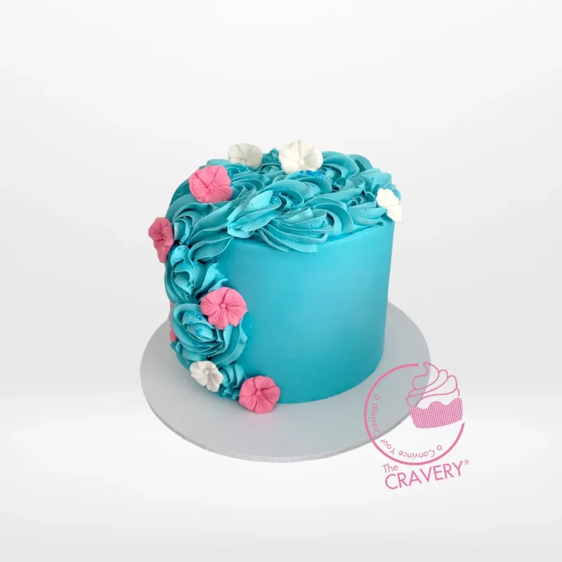 Elegant minimalist cake by The Cravery in Birmingham featuring clean lines and a modern design.