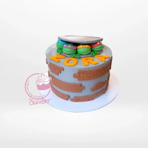 Order a Ninja Turtles Cake from cake shop Birmingham for an action-packed birthday celebration. Ninja Turtles Cake from cake shop Birmingham – A fun and adventurous birthday cake.