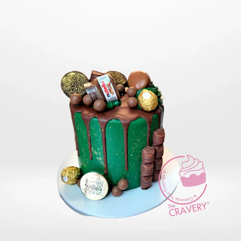 Nutella Cake from Cravery the Best Cake Shop Birmingham. The perfect indulgence for Nutella fans. Nutella Cake from Cravery the Best Cake Shop Birmingham. A deliciously rich and indulgent cake for Nutella lovers.
