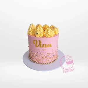 Order a Pink Sprinkles Cake from Cravery - best bakery Birmingham to add sweetness and charm to your special occasion. A delightful Pink Sprinkles Cake from Cravery - the best bakery Birmingham – A perfect centerpiece for any celebration.