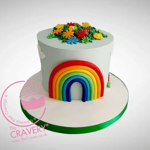 Rainbow Cake, birthday cakes Solihull