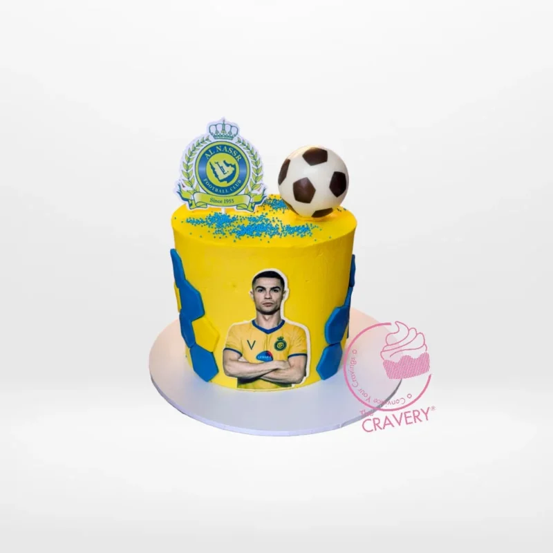 Order a Ronaldo Cake from birthday cakes Birmingham for a football celebration. Ronaldo Cake from birthday cakes Birmingham – A football legend celebration treat.