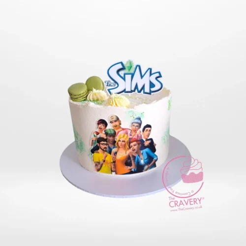 Sims 4 Birthday Cake by The Cravery, handcrafted gamer-themed cake available for birthday cakes in Sutton Coldfield.