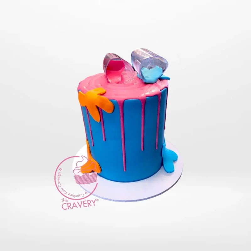 Slime Cake from Cravery’s cake shop Birmingham city centre
