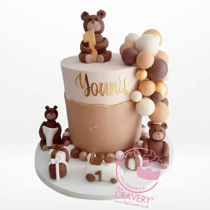 Teddy Bear Picnic Cake, Cravery’s cake shop Birmingham Teddy Bear Picnic Cake from Cravery’s cake shop Birmingham