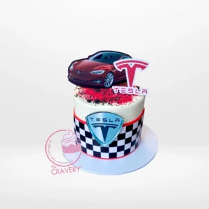 Order a Tesla Cake from cake shop Birmingham for your tech-themed celebration. Tesla Cake from cake shop Birmingham – A celebration of innovation and elegance.