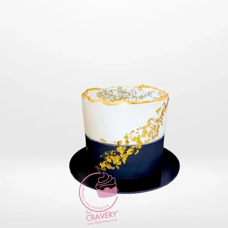 White and Black Cake – Elegant design from Cake Shop Birmingham White and Black Cake – Elegant design from Cake Shop Birmingham