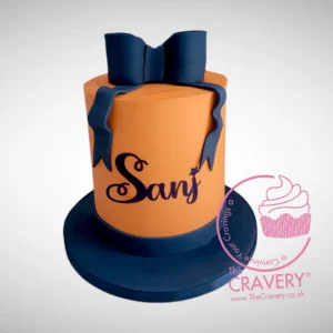 Whole Orange Cake with citrus-inspired flavour, handcrafted at The Cravery, cake shop Solihull