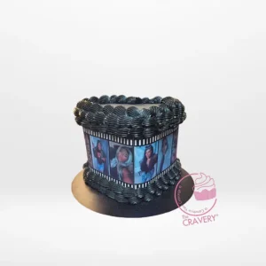 Birthday Cake with Pictures – Personalised cake for celebrations in Birmingham. Birthday Cake with Pictures – A personalised cake featuring edible images, perfect for special occasions in Birmingham.