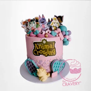 Animal Crossing Cake – A delicious tribute from Cravery's best cake shop Birmingham. Animal Crossing Cake – A delightful and whimsical cake from Cravery's best cake shop Birmingham.