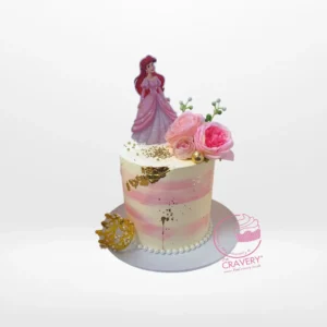 Cake Birthday Princess, Cake Shop Walsall Cake Birthday Princess with Princess Ariel, Cravery’s cake shop Walsall