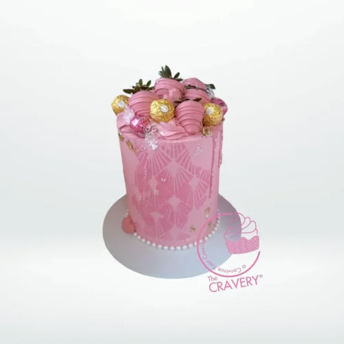 Cake with Strawberry from Cake Shop Moseley