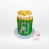 Cricket Birthday Cake from Cravery’s cake shop Solihull