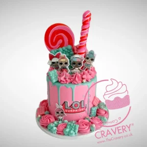 LOL Cakes | Cake Shop Smethwick LOL Cakes with playful doll prints, cake shop Smethwick
