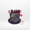 Miles Morales Cake by The Cravery. Spider-Man-themed birthday cake handcrafted and delivered across Birmingham.